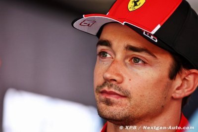 Leclerc et Ferrari ont ’commencé doucement à discuter’ de leur avenir