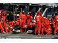 Ferrari setting 2012 pace in the pits