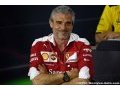 Arrivabene : Ferrari a pris un risque en se focalisant sur la performance