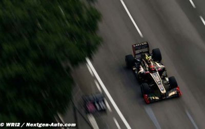 Lotus a bien amélioré la E20 avant la course