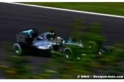 Hamilton désabusé, une fuite d'essence sur sa Mercedes