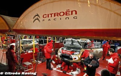 Monte Carlo&nbsp;: La 3ème étape chez Citroën Racing