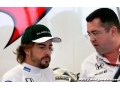 Boullier : Alonso ne va pas perdre patience
