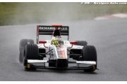 James Calado le plus rapide sous la pluie