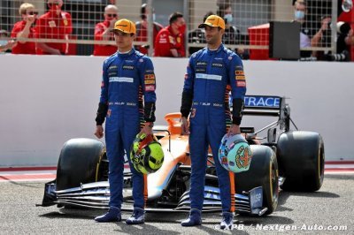 Glock&nbsp;: Norris ’rend la tâche colossale’ pour Ricciardo