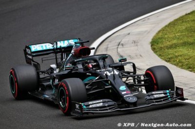 Hamilton et Mercedes F1 pulvérisent la concurrence en qualifications en Hongrie