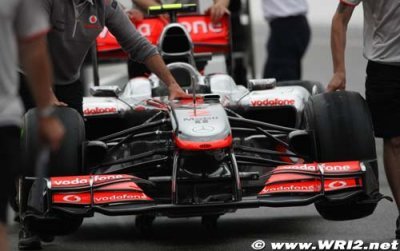 Ailerons flexibles&nbsp;: McLaren va chercher l’astuce