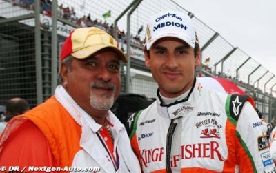 Vijay Mallya n’a pas l’intention de sanctionner Sutil