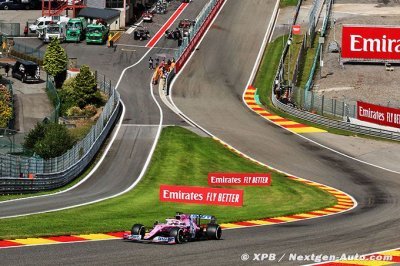 Racing Point n’a pas répondu aux attentes ce samedi à Spa