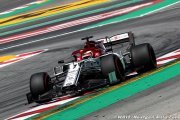 Raikkonen n'est pas satisfait de sa première journée à Barcelone