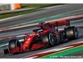 Ferrari se voit derrière Mercedes et Red Bull
