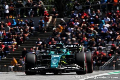 Nouvelle double élimination en Q1 pour Aston Martin F1 en Autriche