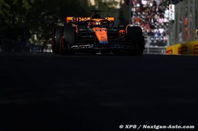 Norris et Piastri sont passés tous les deux en Q3 à Bakou
