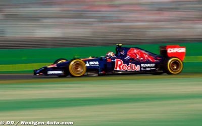 Daniil Kvyat déjà en Q3 pour son premier Grand Prix