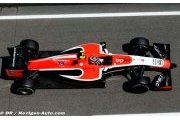 Marussia en haut du classement à Barcelone !