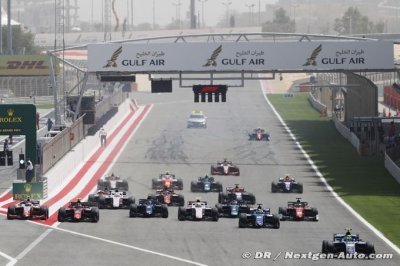 Bahreïn, Course 1&nbsp;: Norris gagne, Markelov fait le spectacle