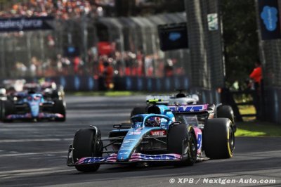 Ocon explique la raison de son retard sur Alonso à Melbourne