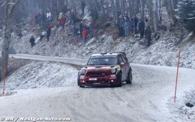 Campana tackles slippery second day of Rallye Monte-Carlo