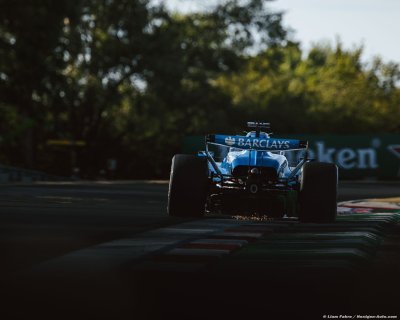 Vendredi compliqué pour Williams F1, qui privilégie le travail de fond au Hungaroring