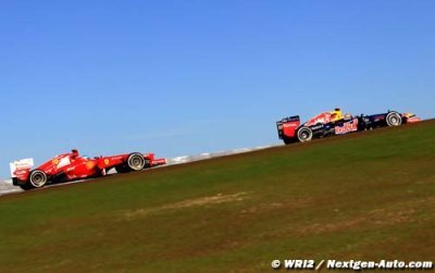 Red Bull et Ferrari ne veulent pas trop penser aux championnats