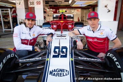 Giovinazzi apprend beaucoup de Räikkönen
