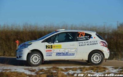 Rising star Lefebvre on fine form in ERC 2WD battle
