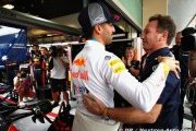 Horner sad to farewell Ricciardo