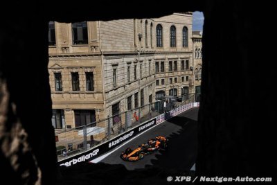 Norris&nbsp;: McLaren F1 est ’très loin du compte’ en Azerbaïdjan