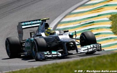 Rosberg termine la saison par une crevaison