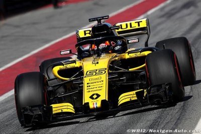 La Renault RS18 pourrait avoir des difficultés de refroidissement