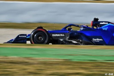 Williams F1 a besoin de rouler pour comprendre les pneus 18 pouces