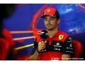Leclerc ne voit que des avantages à son contrat pluriannuel chez Ferrari