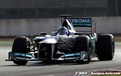 Busy start to Formula 1 test at Magny-Cours