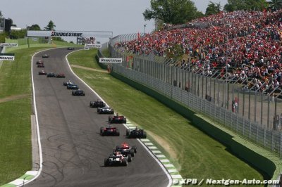 La F1 aura 13 000 spectateurs par jour à Imola
