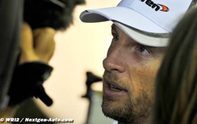 Button n’était pas fan du coaching des pilotes à la radio