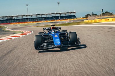 Shakedown réussi pour la Williams F1 FW46 à Sakhir (+ photos)