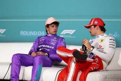 Leclerc backtracks after Antonelli criticism in Miami