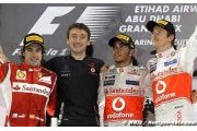 Hamilton takes Abu Dhabi win