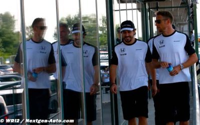 Alonso souhaite continuer à faire équipe avec Button