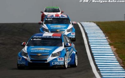 Oschersleben, Course 1 - Muller de bout en bout