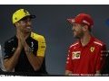 Ricciardo compare la saison 2019 de Vettel à 2014