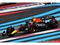 Pérez 'n'est pas confiant' au volant de la Red Bull en France