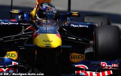 Ecclestone souhaite bon courage aux rivaux de Vettel