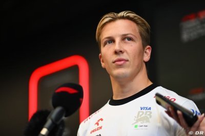 Lawson a été réprimandé par son père pour son doigt d’honneur à Perez