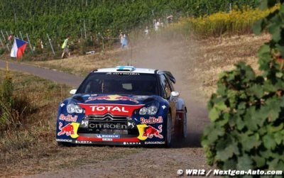 Mikko Hirvonen and the DS3 WRC win in the Vosges