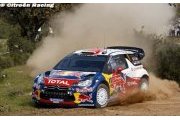 Citroen uses the shakedown to carry out an intensive test session