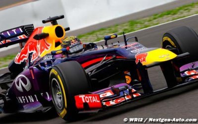 Problème de KERS pour Vettel