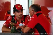 Leclerc adore la méthode Vasseur chez Ferrari