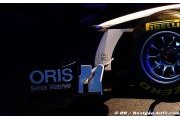 Williams tourne aujourd'hui avec sa nouvelle FW34