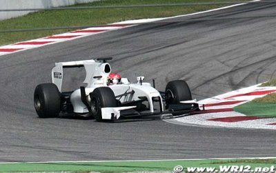 Grosjean débute les essais F1 de Pirelli à Sakhir